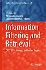 Information Filtering and Retrieval