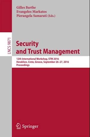 Security and Trust Management