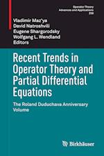 Recent Trends in Operator Theory and Partial Differential Equations