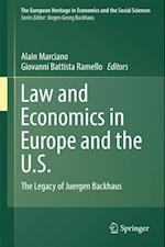 Law and Economics in Europe and the U.S.
