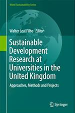 Sustainable Development Research at Universities in the United Kingdom