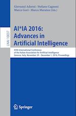 AI*IA 2016 Advances in Artificial Intelligence