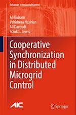Cooperative Synchronization in Distributed Microgrid Control