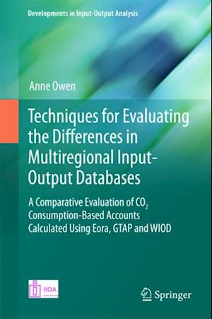 Techniques for Evaluating the Differences in Multiregional Input-Output Databases