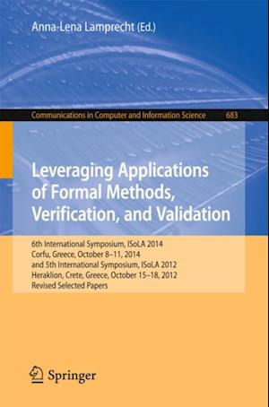 Leveraging Applications of Formal Methods, Verification, and Validation