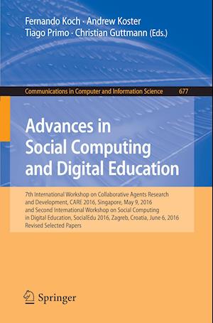 Advances in Social Computing and Digital Education