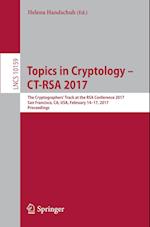 Topics in Cryptology – CT-RSA 2017