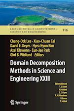 Domain Decomposition Methods in Science and Engineering XXIII