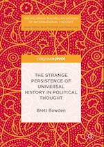 Strange Persistence of Universal History in Political Thought