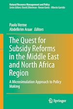 The Quest for Subsidy Reforms in the Middle East and North Africa Region