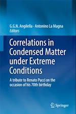 Correlations in Condensed Matter under Extreme Conditions