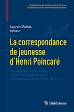 La correspondance de jeunesse d’Henri Poincaré