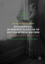 Biographical Misrepresentations of British Women Writers