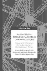 Business-to-Business Marketing Communications