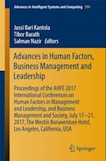 Advances in Human Factors, Business Management and Leadership