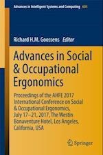 Advances in Social & Occupational Ergonomics