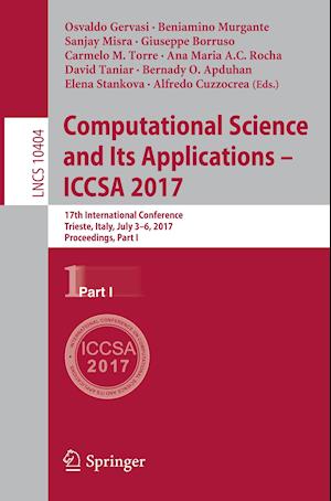Computational Science and Its Applications – ICCSA 2017