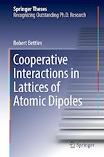 Cooperative Interactions in Lattices of Atomic Dipoles