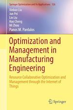 Optimization and Management in Manufacturing Engineering