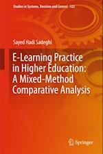 E-Learning Practice in Higher Education: A Mixed-Method Comparative Analysis