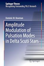 Amplitude Modulation of Pulsation Modes in Delta Scuti Stars