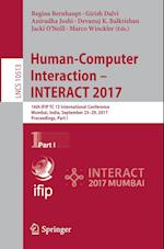 Human-Computer Interaction - INTERACT 2017
