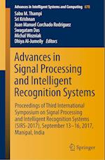 Advances in Signal Processing and Intelligent Recognition Systems