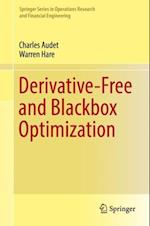 Derivative-Free and Blackbox Optimization