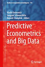 Predictive Econometrics and Big Data