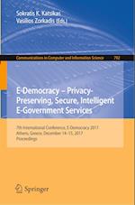 E-Democracy – Privacy-Preserving, Secure, Intelligent E-Government Services