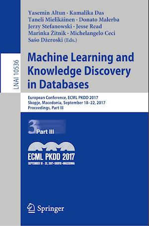 Machine Learning and Knowledge Discovery in Databases