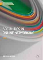 Social Ties in Online Networking