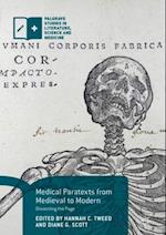 Medical Paratexts from Medieval to Modern