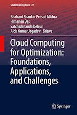 Cloud Computing for Optimization: Foundations, Applications, and Challenges