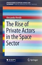 Rise of Private Actors in the Space Sector
