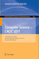 Computer Science – CACIC 2017
