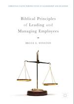 Biblical Principles of Leading and Managing Employees