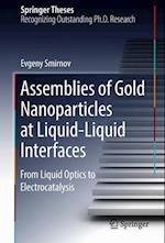 Assemblies of Gold Nanoparticles at Liquid-Liquid Interfaces