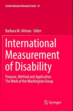 International Measurement of Disability