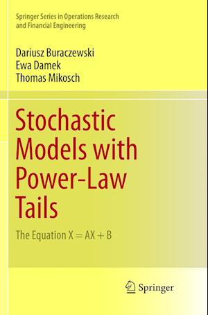 Stochastic Models with Power-Law Tails