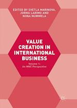 Value Creation in International Business