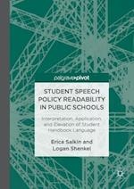 Student Speech Policy Readability in Public Schools