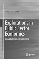 Explorations in Public Sector Economics