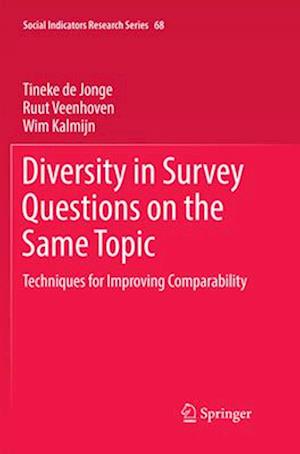 Diversity in Survey Questions on the Same Topic