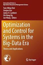 Optimization and Control for Systems in the Big-Data Era