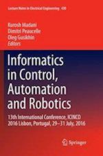 Informatics in Control, Automation and Robotics