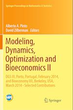 Modeling, Dynamics, Optimization and Bioeconomics II