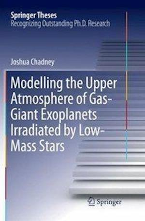 Modelling the Upper Atmosphere of Gas-Giant Exoplanets Irradiated by Low-Mass Stars