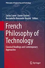 French Philosophy of Technology