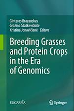 Breeding Grasses and Protein Crops in the Era of Genomics